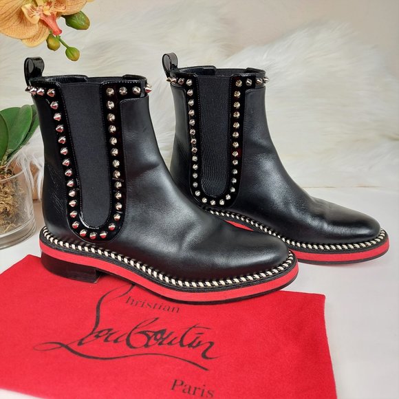 Christian Louboutin Shoes - Christian Louboutin Studded Chelsea Boots